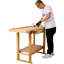 Établi en bois pour atelier et maison