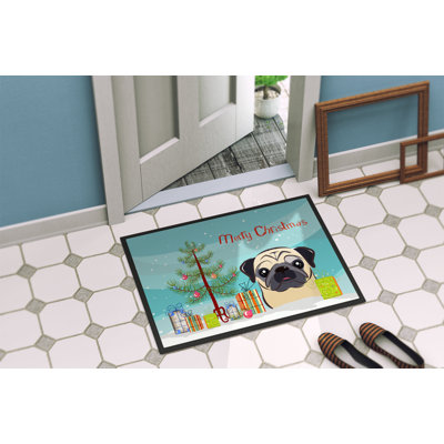 Jilly Non-Slip Christmas Outdoor Doormat