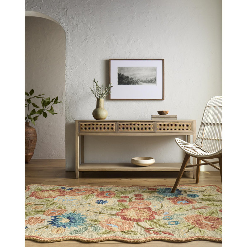 Barkbridge Handmade Rug, Rectangle 8' x 10'