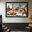 Massacre des Innocents, v. 1565-1567 - Peter Bruegel l'Ancien - Toile encadrée sur mesure-878352238-878352230-878352242