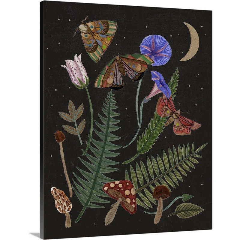 «Dark Forest IV» par Melissa Wang - reproduction d'art, Toile tendue, H 14 po x l 11 po x P 1,25 po