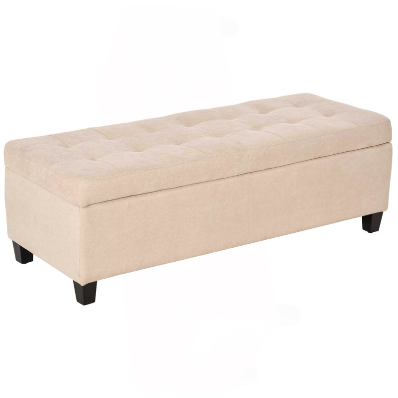 Banc de rangement repose-pieds