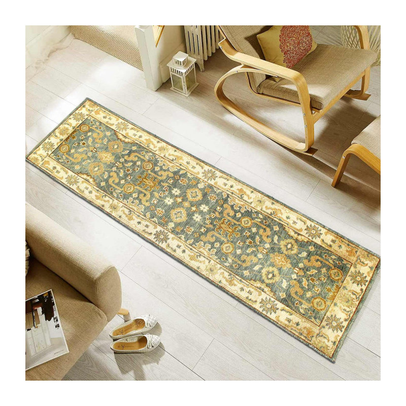 Dervil One-of-a-Kind Runner 2'6'' X 7'11'' Hand Knotted Area Rug