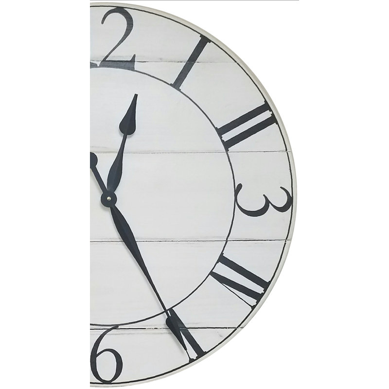Horloge murale surdimensionnée Debolt, Moyen