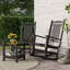 2-Person Stylish Rocking Chair Set with Coffee Table-874583738