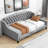 Modern Luxury Tufted Button Daybed,Twin,Gray-237118013-237118015