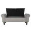 Banc de rangement rembourré Jillia-1808254036