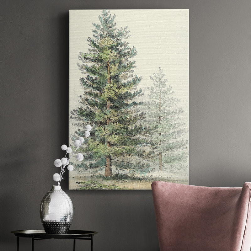 Majestic pin I - peinture sur toile tendue, H 18 po x l 12 po x P 1,5 po