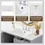 Meuble-lavabo moderne de 36 po avec cadre en pin massif, 1 porte à fermeture douce et 3 tiroirs (la même série que WF321698)-39842411