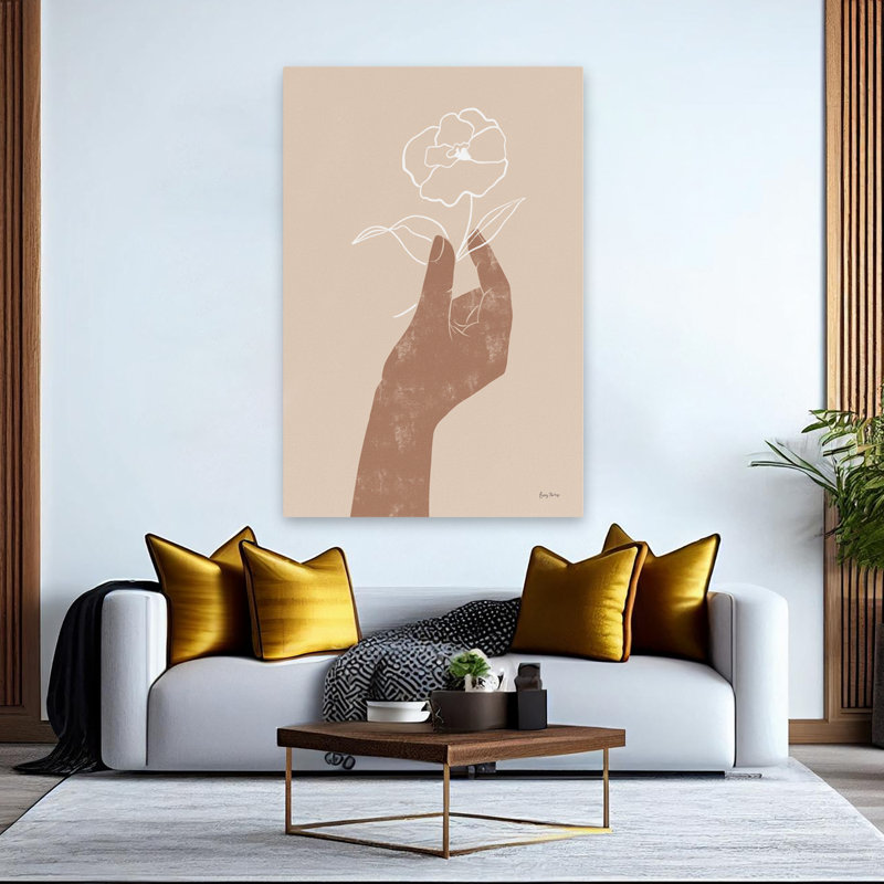 Boho Dreams II neutre - art bohémien brun bohème brun, H 60 po x l 40 po