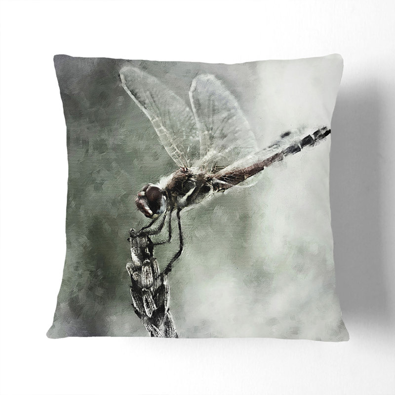 Square Throw Cushion, 40cm H x 40cm W x 15cm D, Black