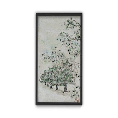 Art mural sur toile "Spring Budding" inspiré de la nature par Karen Biery