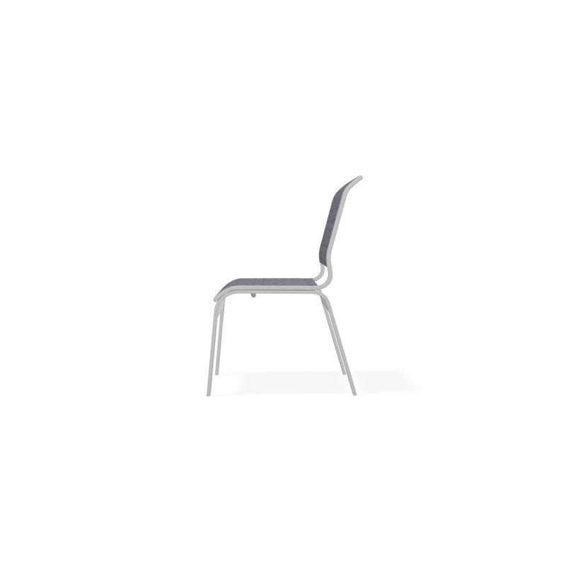 Aruba II Outdoor Dining Chair, Brooks, Warm Gray