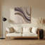 Minimalisme 84, art mural gris en métal-2001295278