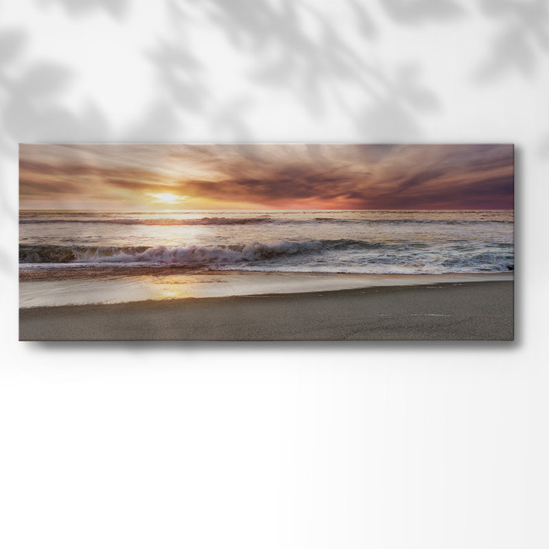 Point Reyes-Toile tendue avec châssis, H 12 po x l 30 po x P 1,5 po