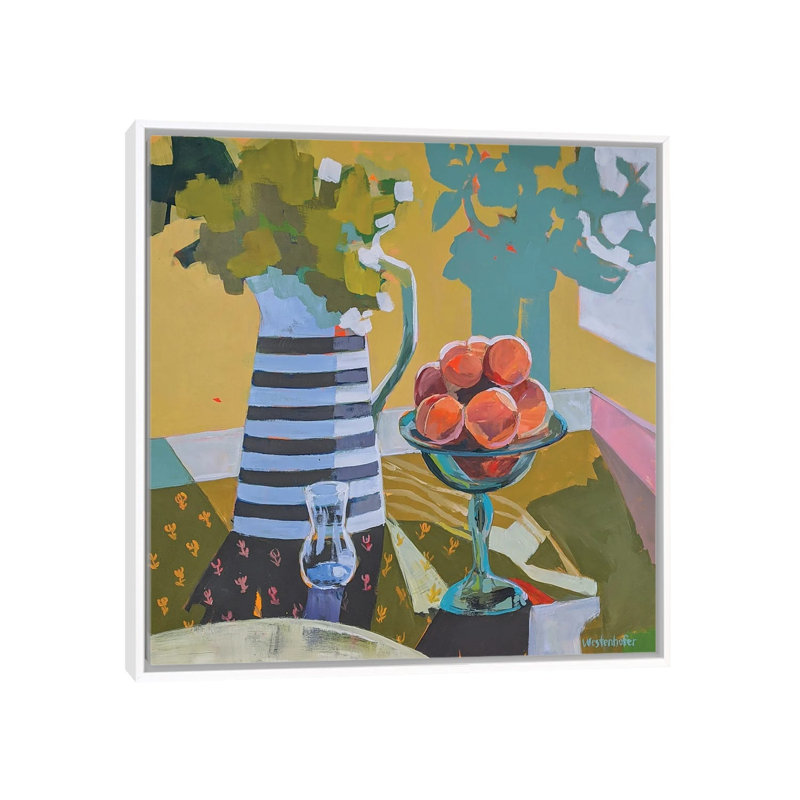 Georgia - Print, 93.98 cm H x 93.98 cm W x 4.445 cm D, White