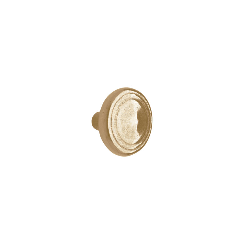 Roswell Bronze Round Knob, Silicon Bronze Light