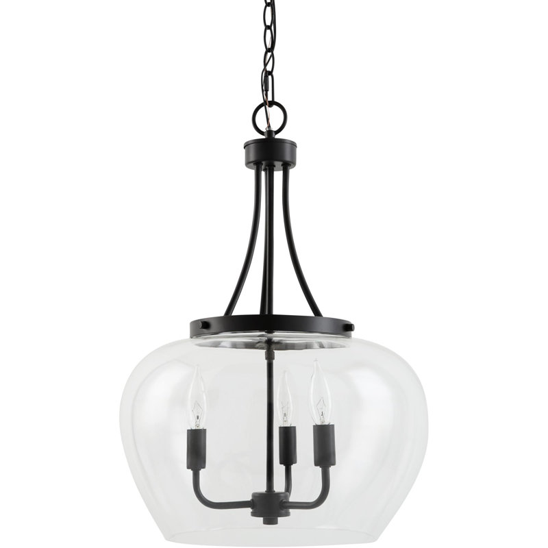 Luminaire suspendu Alodi, Noir
