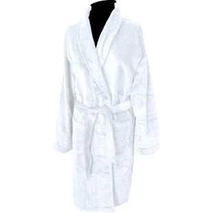 Peignoir 100% coton velours éponge Terry