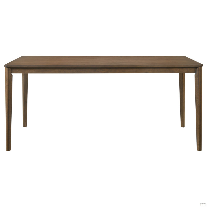 Breckenridge Walnut Rectangular Wood Dining Table