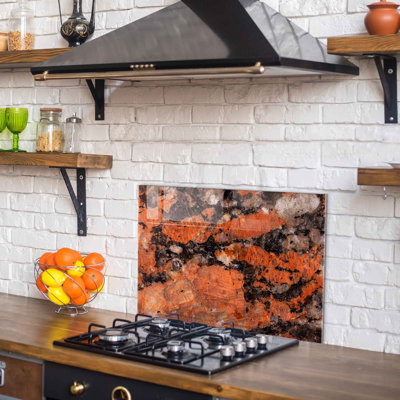 Élégante peinture décorative en verre trempé de 19,7 po x 27,6 po | 100% verre trempé, épaisseur: 0,16 pouce | Parfait pour la décoration intérieure, le salon et le bureau | Superbe œuvre d'art avec une esthétique moderne