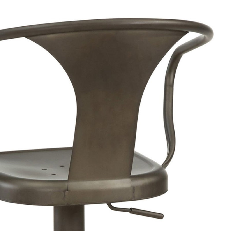 Tabouret tournant à hauteur réglable Shiffer