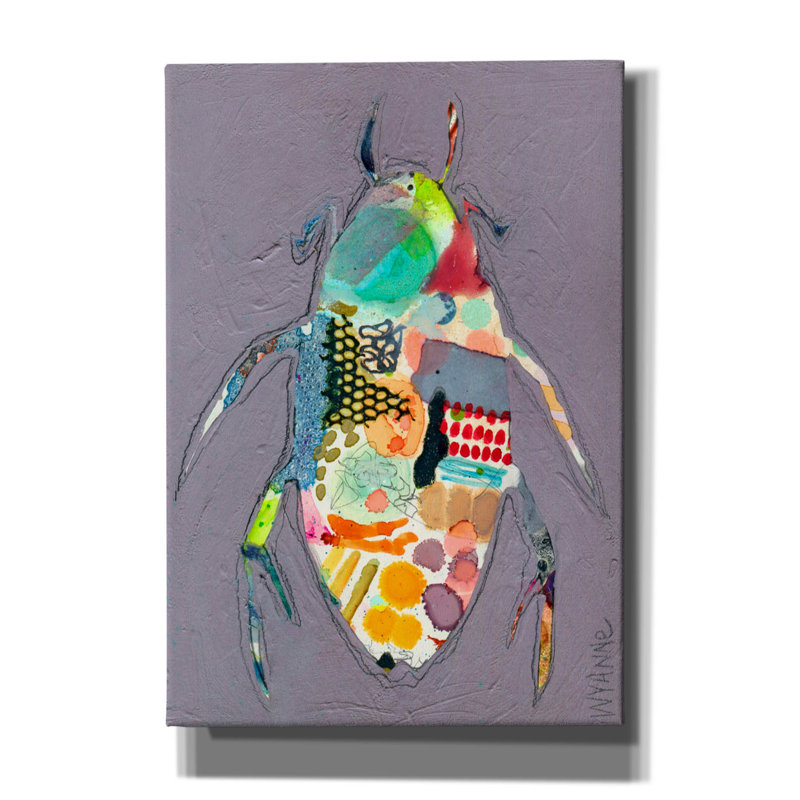 "John" par Wyanne, H 26 po x l 18 po x P 0,75 po