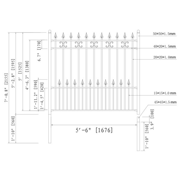 Dimensions du produit