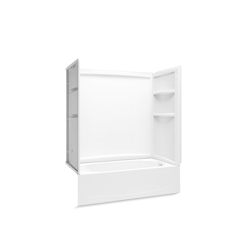 30.375" W x 60" D x 72.5" H Shower Kit