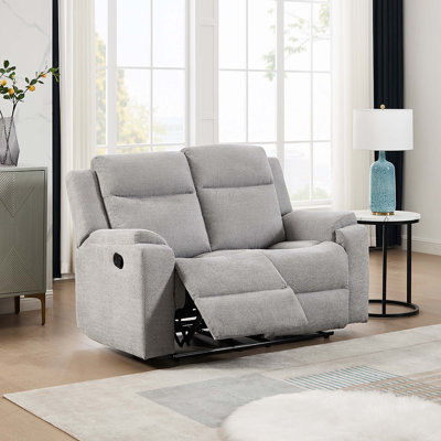 2 Seater Chenille Reclining Sofa