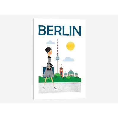 «Berlin», impression sur toile tendue