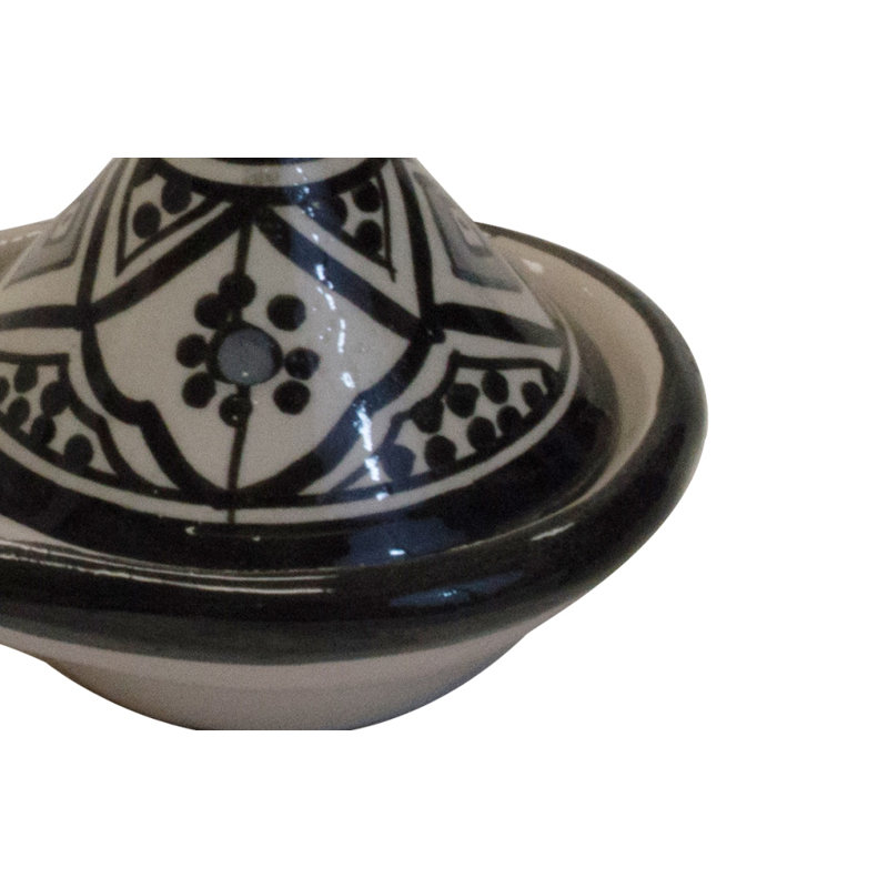 Tajine Ronde 3 Pièces Avec Couvercle