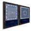 Indigo Tile I - ensemble de 2 reproductions d'art sur toiles-761870203-761870204
