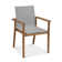 Amira Rectangular 6 - Person 87" Long Teak Dining Set