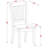 5 Piece Modern Dining Table Set Includes a Square Wooden Table with Butterfly Leaf and 4 Dining Chairs, Black & Cherry