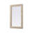 Rectangle Cornhusk Mirror in Linen White-108306182
