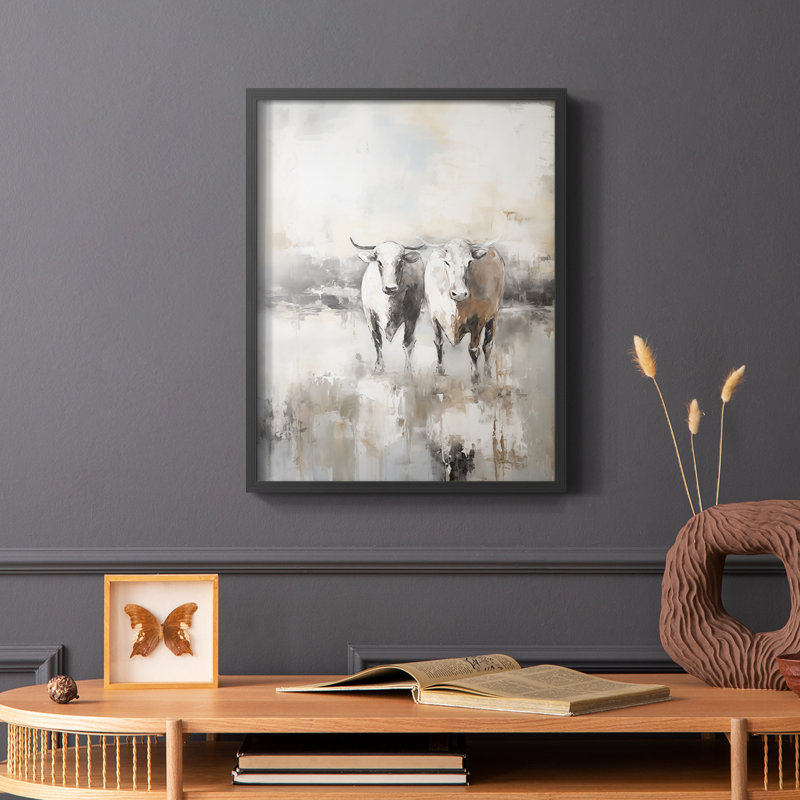 ANIMALS Series CCLxxxi - reproduction encadrée de qualité supérieure - prête à être accrochée - aucun clou requis