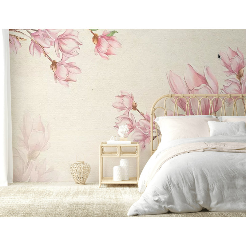 Sérénade rosé Magnolia, L 9 po x l 192 po