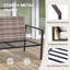 Causeuse avec accoudoirs et coussins en bois-820152225