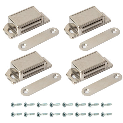 Heavy Duty Magnetic Door Catch Cupboard Cabinet Wardrobe Door Magnet Latch 6kg