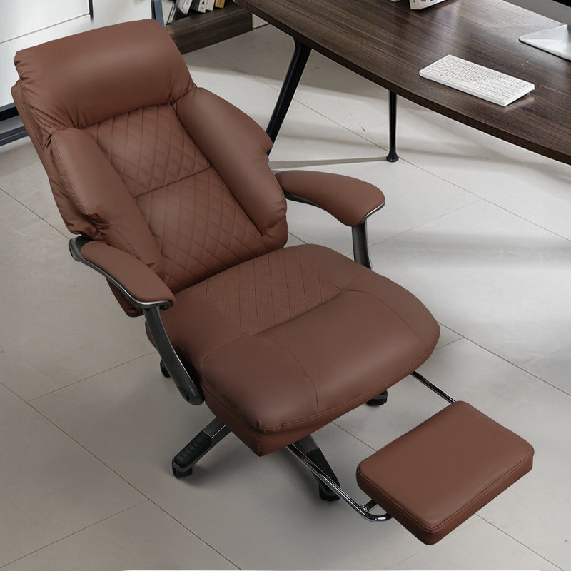  Fauteuil de bureau inclinable Lanoke Henry, Café