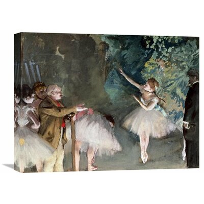 Repetition de Ballet' by Edgar Degas Painting Print on Wrapped Canvas -  Vault W Artwork, 36DFCDD873CB450BA316FE3380C34D40