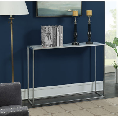 Yuichiro 42" Console Table with Metal Frame