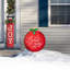 Grand piquet de jardin ornement de Noël en métal