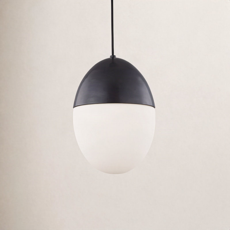 Sanaria 1 - Light Single Pendant, Old Bronze, 15" H x 10" W x 10" D