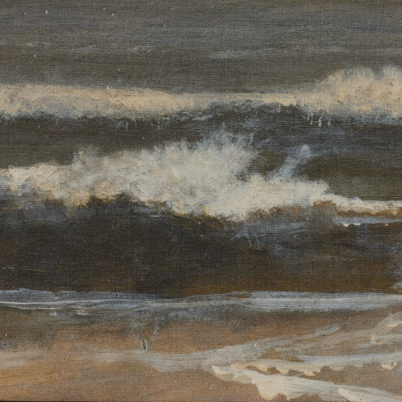 Bend And Break Painting by Aileen Fitzgerald, 29" H x 40" W
