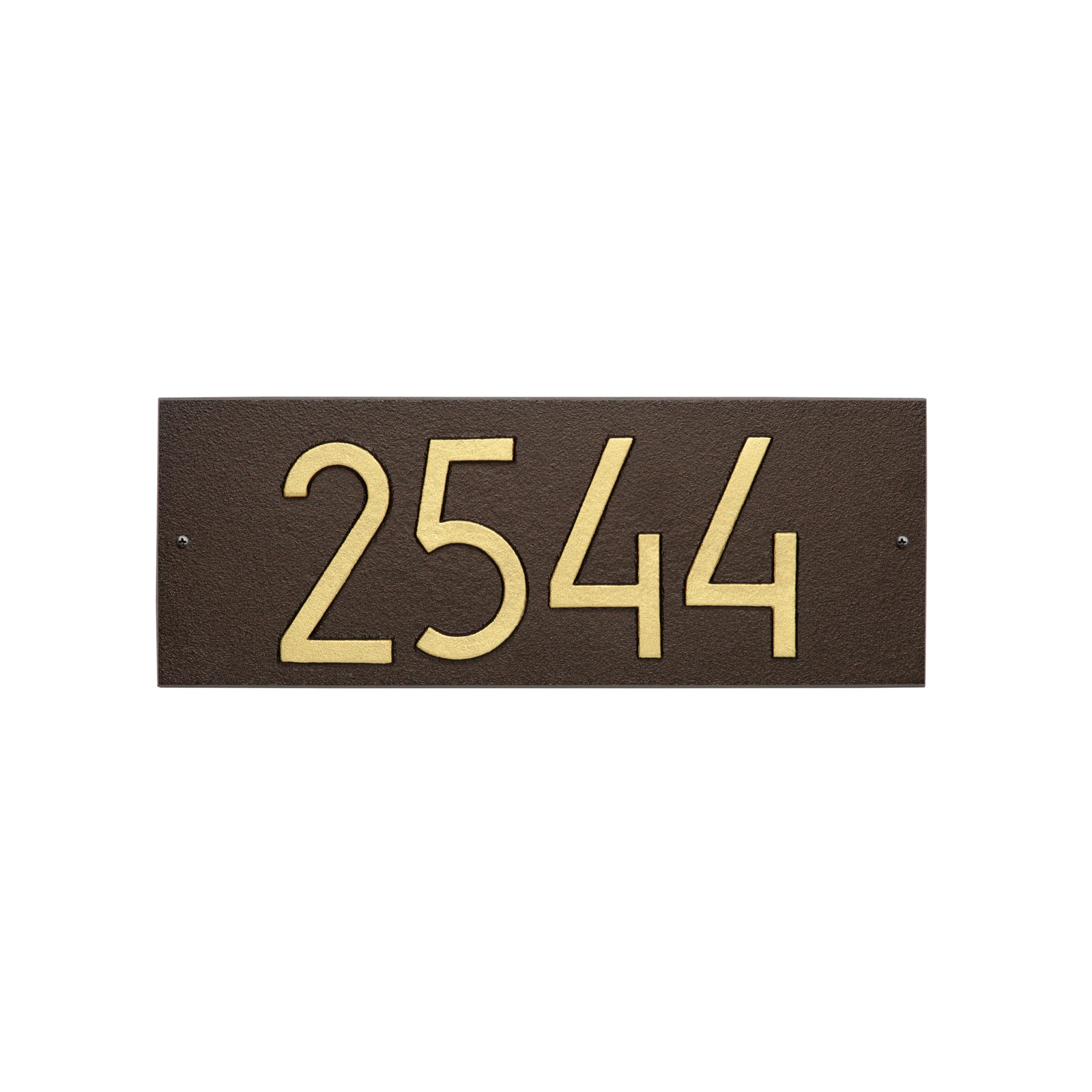 Mid-century Modern Rectangle, Aged Bronze, Yes