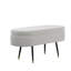 Fabric Upholstered Storage Bench-880633226