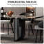 Ensemble de table de salle à manger moderne moderne de luxe en marbre-102715123