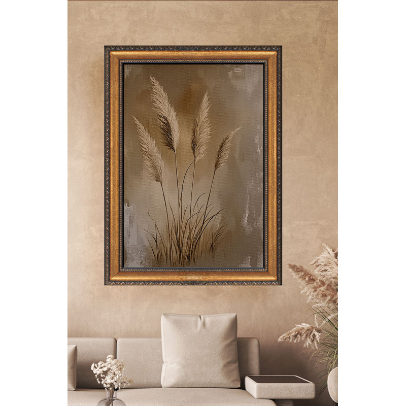 Peinture sur toile encadrée élégante, 27,6 po x 39,4 po | 50% polystyrène / 50% toile polyester, épaisseur: 1,2 po | Impression numérique époustouflante, prête à être suspendue pour la décoration intérieure, parfaite pour le salon et le bureau